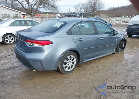 2025 Toyota Corolla Le z USA, uszkodzony, nr VIN 5YFB4MDE4SP253860